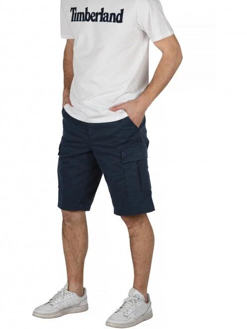 Timberland Outdoor Cargo Short férfi oldalzsebes rövidnadrág sötétkék színben 4
