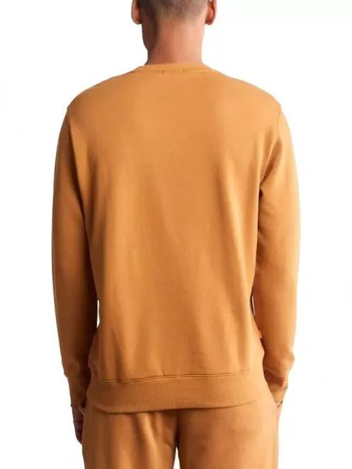 Timberland WWES Crew Neck Sweatshirt (Regular BB) férfi pulóver barna színben 4