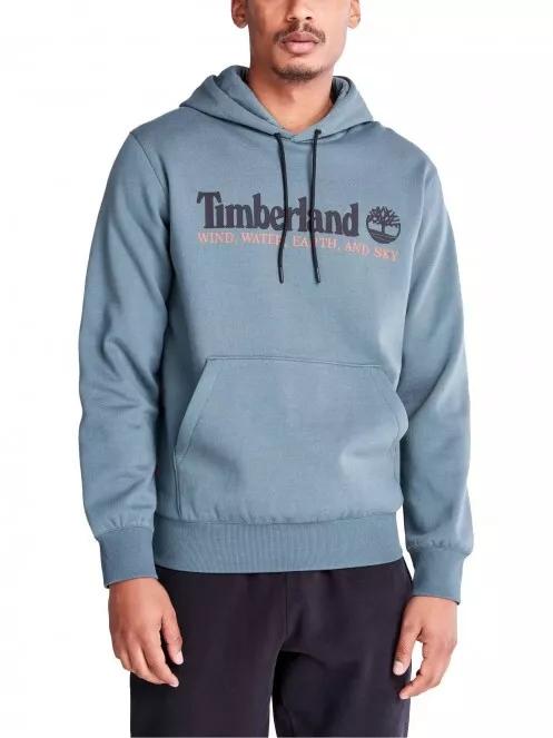 Timberland WWES Hoodie (Regular BB) férfi kapucnis pulóver zöld színben 2