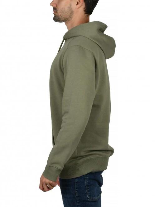 Timberland Core Logo P/O Hood BB férfi kapucnis pulóver zöld színben 3