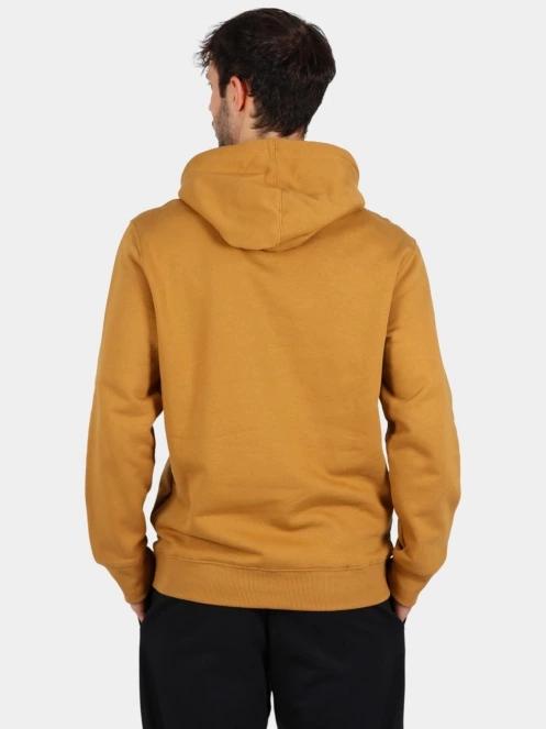 Timberland Tree Logo Hoodie férfi kapucnis pulóver barna színben 4