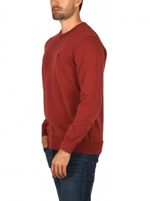 Timberland Williams River Crew férfi pulóver piros színben 3