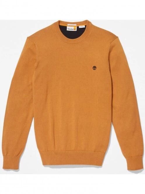 Timberland Williams River Crew férfi pulóver sárga színben 6