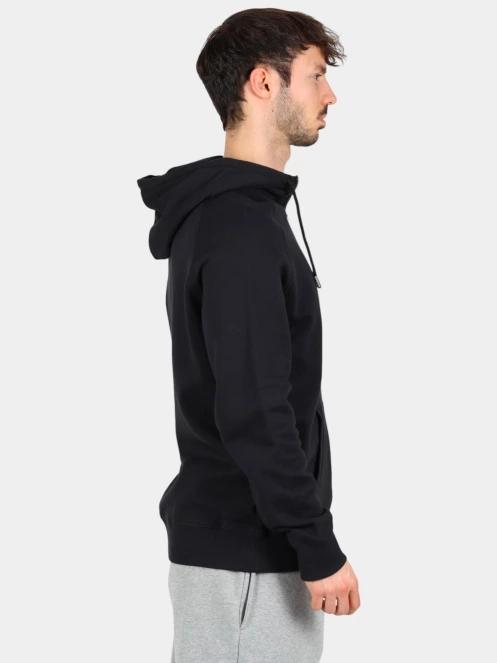 Timberland Brushed Back Full Zip Hoodie férfi kapucnis pulóver fekete színben 3