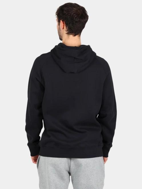 Timberland Brushed Back Full Zip Hoodie férfi kapucnis pulóver fekete színben 4