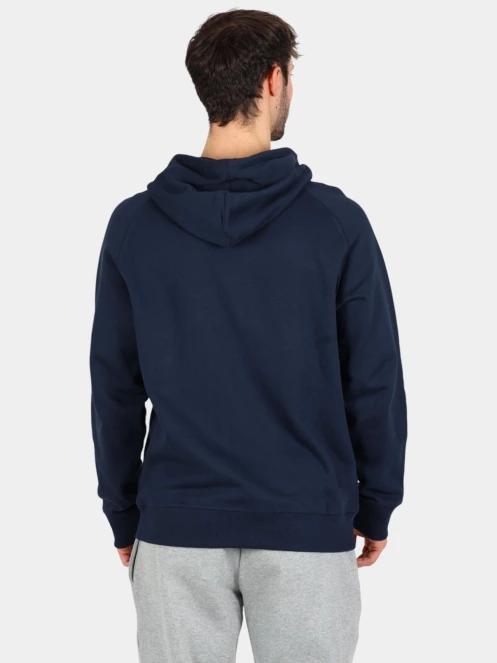 Timberland Brushed Back Full Zip Hoodie férfi kapucnis pulóver sötétkék színben 4