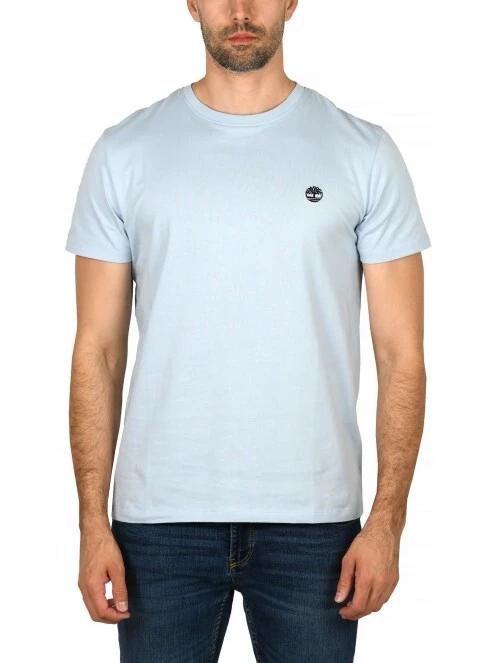 Timberland SS Dun-River Crew T férfi rövid ujjú póló világoskék színben 2