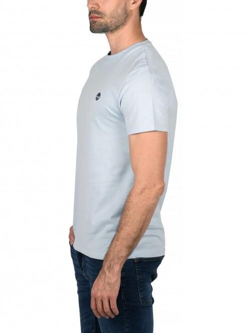 Timberland SS Dun-River Crew T férfi rövid ujjú póló világoskék színben 3