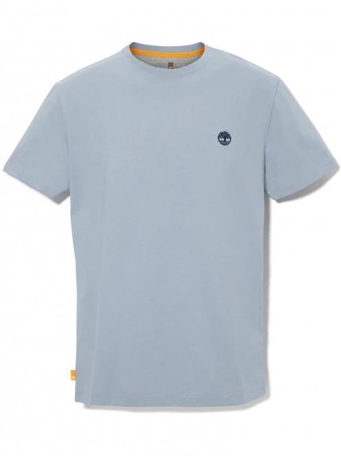 Timberland SS Dun-River Crew T férfi rövid ujjú póló világoskék színben 6