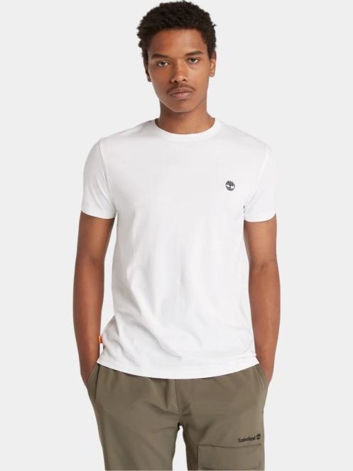 Timberland Short Sleeve Tee férfi rövid ujjú póló fehér színben 2