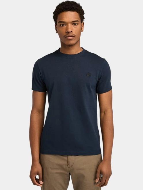 Timberland Short Sleeve Tee férfi rövid ujjú póló sötétkék színben 2