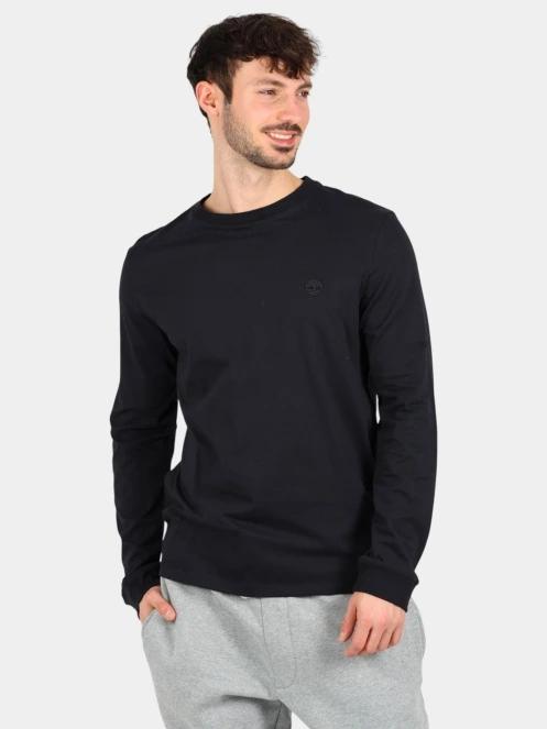 Timberland Long Sleeve Tee férfi hosszú ujjú póló fekete színben 2