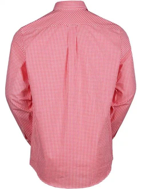 Timberland S-R Poplin Md Gng Rf férfi hosszú ujjú ing piros színben 3