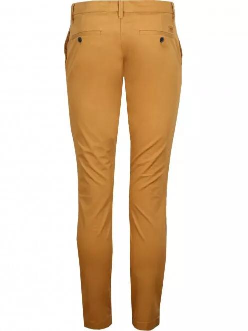 Timberland Sargent Lake Stretch Twill Chino Pant Slim férfi chino nadrág barna színben 3