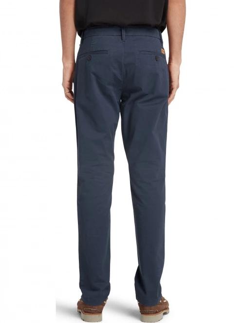 Timberland Stretch Twill Chino Pant férfi chino nadrág sötétkék színben 3