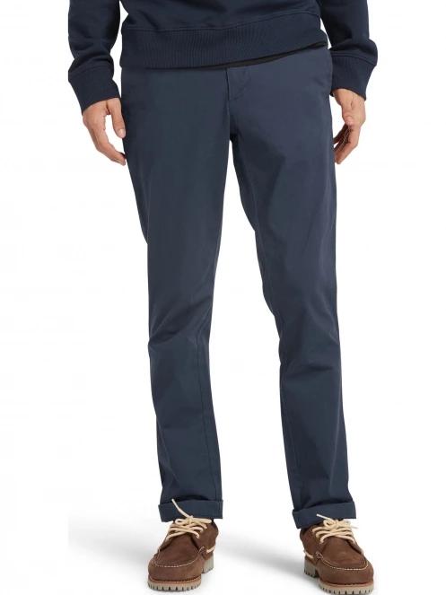 Timberland Stretch Twill Chino Pant férfi chino nadrág sötétkék színben 4