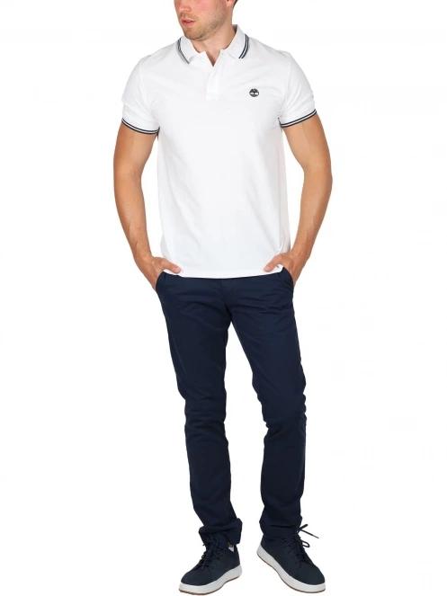 Timberland Stretch Twill Chino Pant férfi chino nadrág sötétkék színben 5