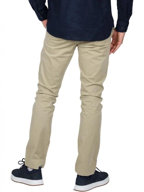 Timberland Stretch Twill Chino Pant férfi chino nadrág homok színben 4