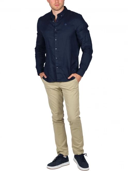 Timberland Stretch Twill Chino Pant férfi chino nadrág homok színben 5