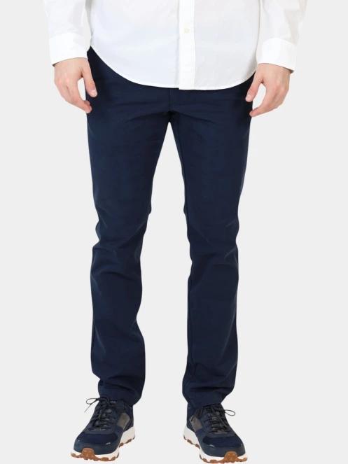 Timberland Twill Chino Pant (Slim) férfi chino nadrág sötétkék színben 2