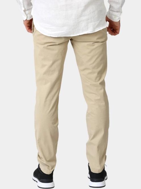 Timberland Twill Chino Pant (Slim) férfi chino nadrág homok színben 4