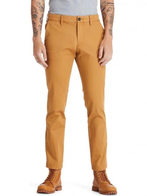 Timberland Sargent Lake Stretch Chino férfi chino nadrág barna színben 2