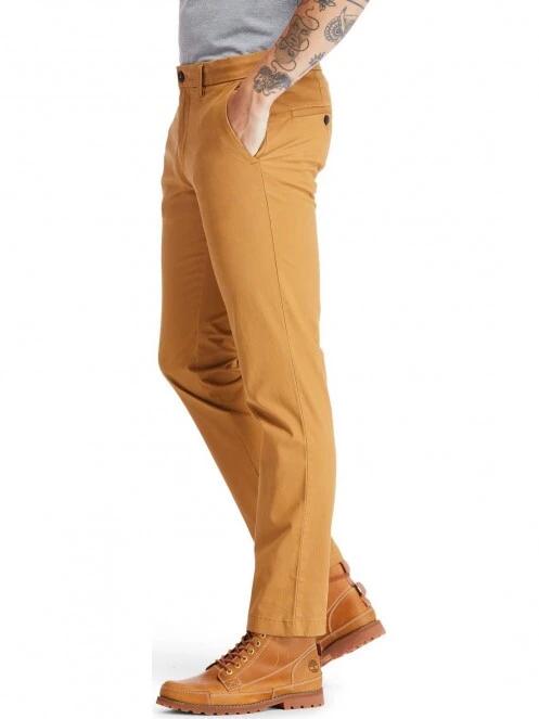 Timberland Sargent Lake Stretch Chino férfi chino nadrág barna színben 3