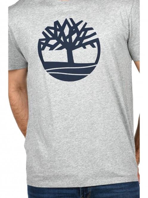 Timberland Kbec River Tree Tee férfi rövid ujjú póló szürke színben 5