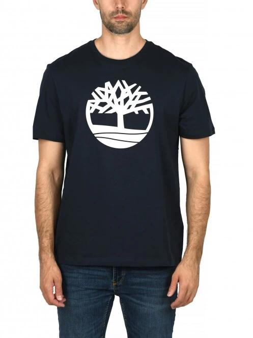 Timberland Kbec River Tree Tee férfi rövid ujjú póló sötétkék színben 2