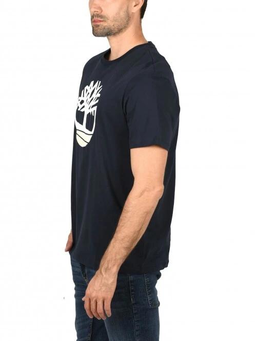 Timberland Kbec River Tree Tee férfi rövid ujjú póló sötétkék színben 3