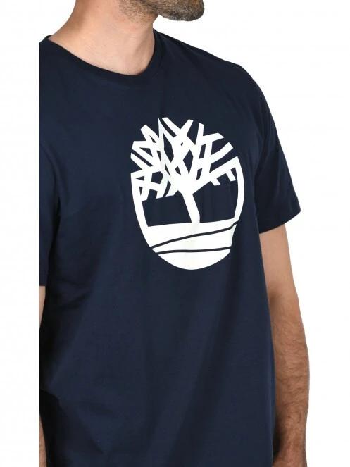 Timberland Kbec River Tree Tee férfi rövid ujjú póló sötétkék színben 5