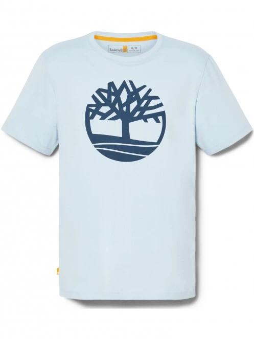 Timberland Kbec River Tree Tee férfi rövid ujjú póló világoskék színben 6
