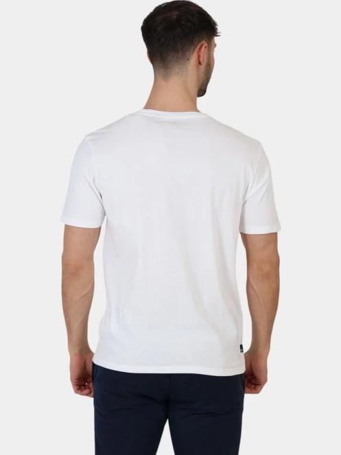 Timberland Tree Logo Short Sleeve Tee férfi rövid ujjú póló fehér színben 4