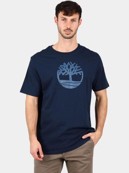 Timberland Tree Logo Short Sleeve Tee férfi rövid ujjú póló sötétkék színben 2