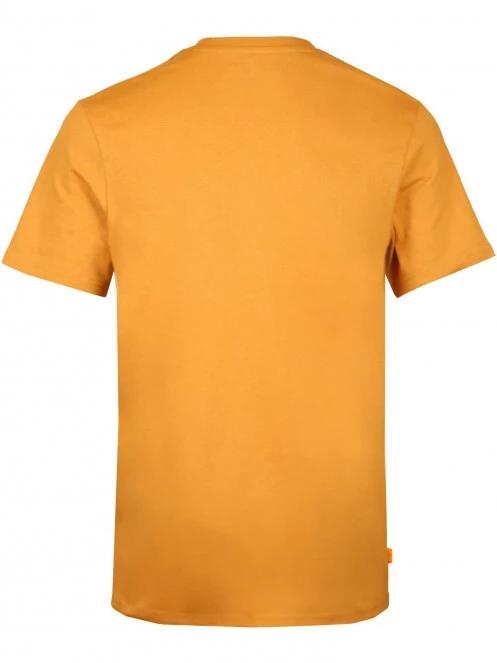 Timberland SS Outdoor Heritage Est.1973 Tee (Regular) férfi rövid ujjú póló barna színben 3