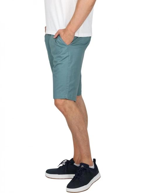 Timberland Stretch Twill Chino Short férfi rövidnadrág zöld színben 3