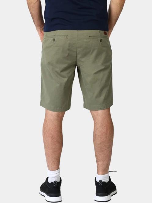 Timberland Twill Chino Short férfi rövidnadrág oliva színben 4