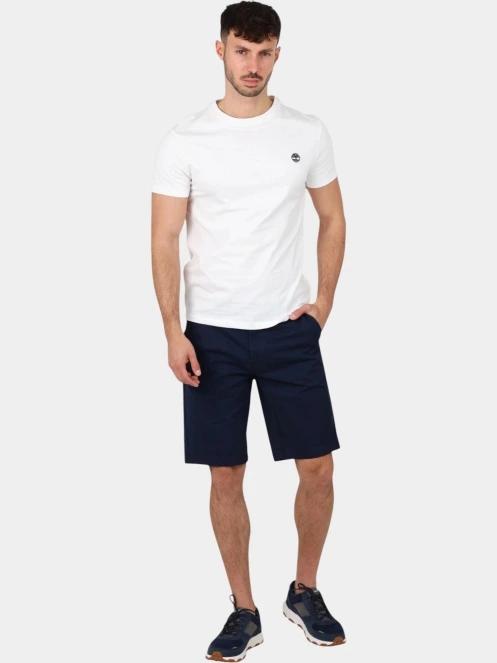 Timberland Twill Chino Short férfi rövidnadrág sötétkék színben 5