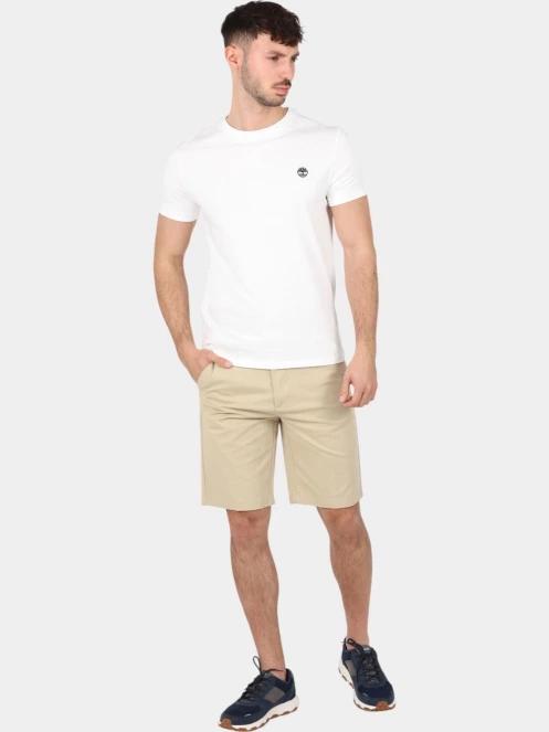 Timberland Twill Chino Short férfi rövidnadrág homok színben 5