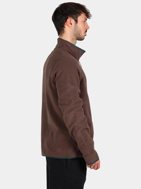 Timberland Polartec 100 Full Zip Fleece férfi polár pulóver barna színben 3