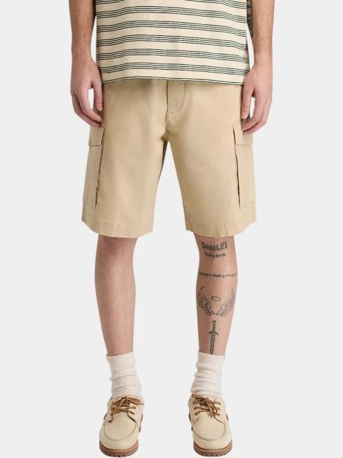 Timberland Poplin Cargo Short férfi oldalzsebes rövidnadrág homok színben 2