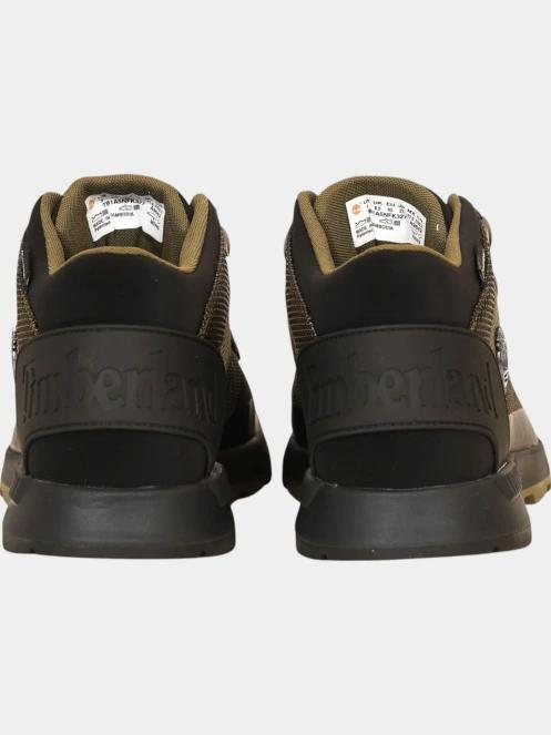 Timberland Sprint Trekker Mid Fab WP férfi magasszárú cipő oliva színben 4