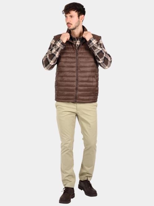 Timberland Durable Water Repellent Vest férfi mellény barna színben 5