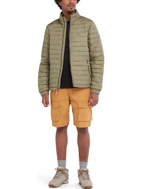 Timberland Durable Water Repellent Jacket férfi utcai kabát zöld színben 4