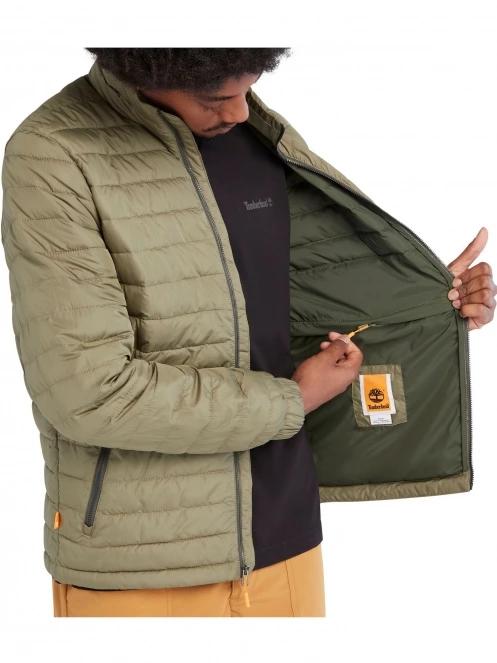 Timberland Durable Water Repellent Jacket férfi utcai kabát zöld színben 5