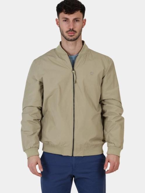 Timberland DWR Bomber Jacket férfi átmeneti kabát zöld színben 2
