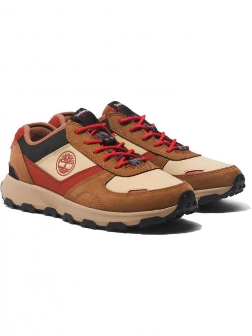 Timberland Winsor Park Ox férfi sportcipő barna színben 4