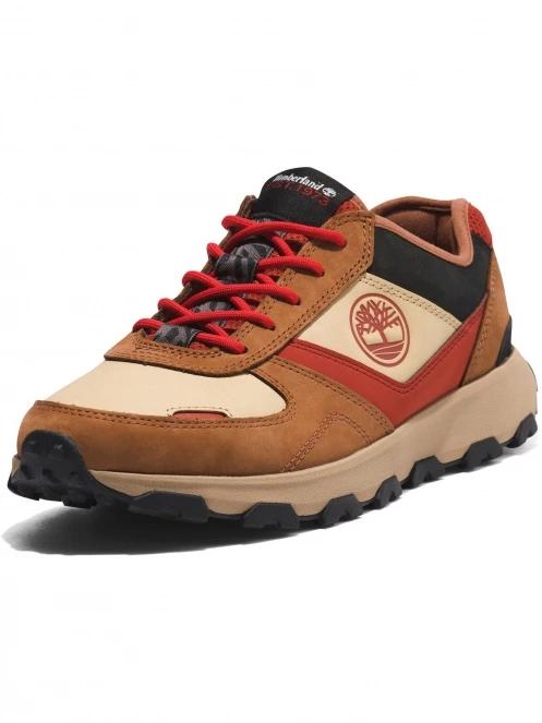 Timberland Winsor Park Ox férfi sportcipő barna színben 5