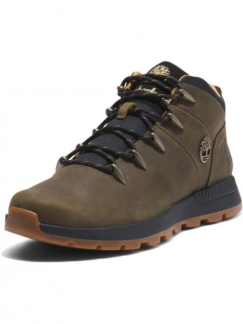 Timberland Sprint Trekker Mid férfi bakancs oliva színben 5