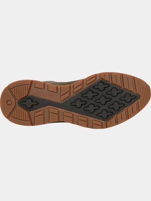 Timberland Sprint Trekker Mid férfi magasszárú cipő zöld színben 4